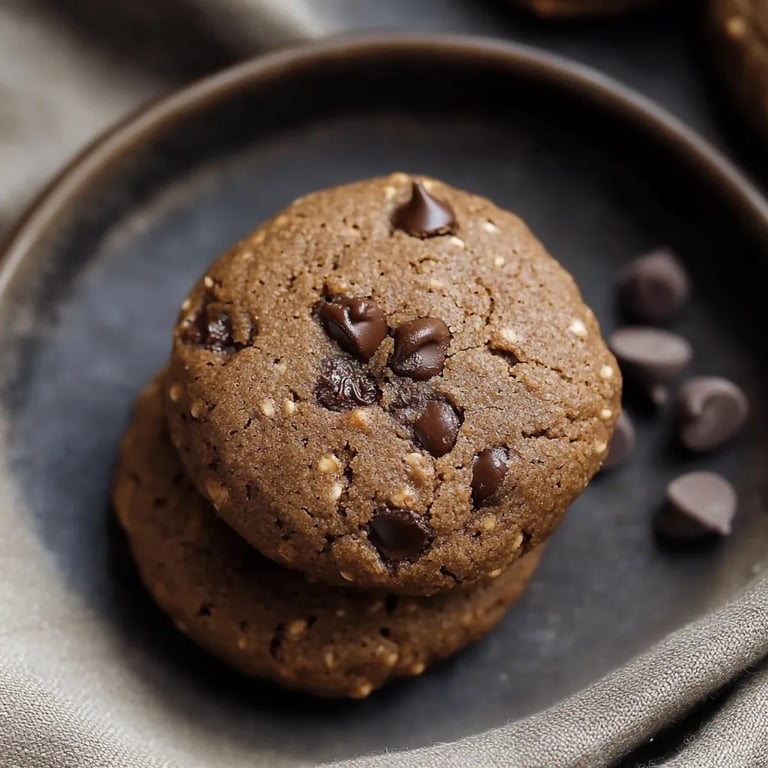 Dicke Espresso-Schokoladenkekse