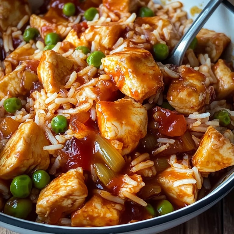 Serbisches Reisfleisch | One Pot Reis mit Hähnchen