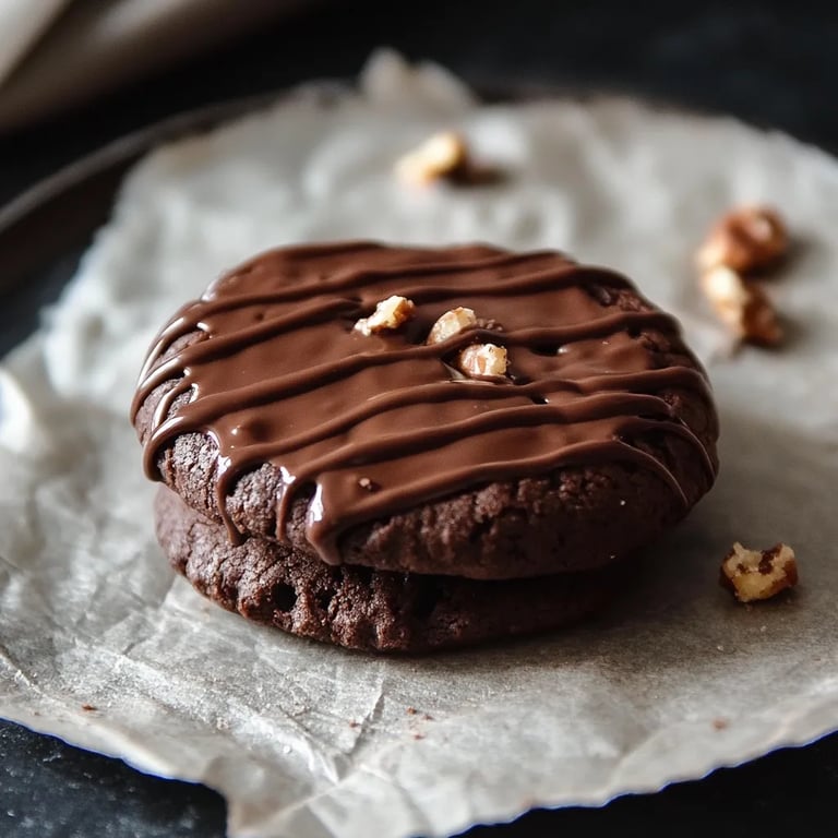 Nutella Kekse mit nur 4 Zutaten