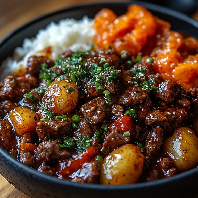 Koreanische Gochujang-Rindfleisch-Bowls: Ein Unglaubliches Ultimatives Rezept für 5 Menschen