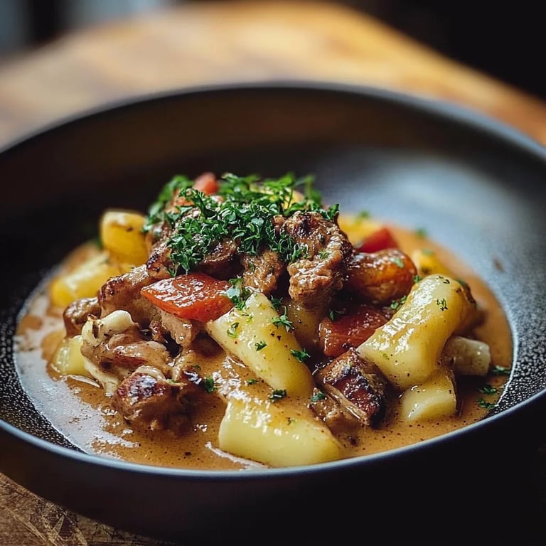 Putengulasch einfach lecker