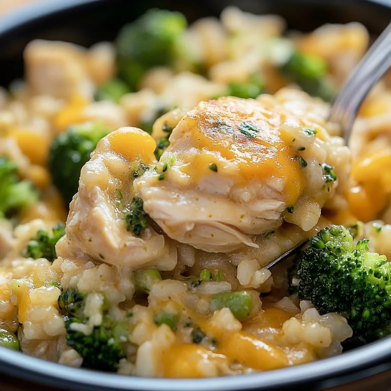 Slow Cooked Chicken, Rice, and Broccoli with Cheddar Cheese: An Incredible Ultimate Recipe