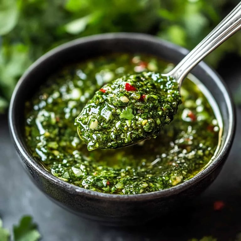 Easy Homemade Chimichurri Sauce Recipe
