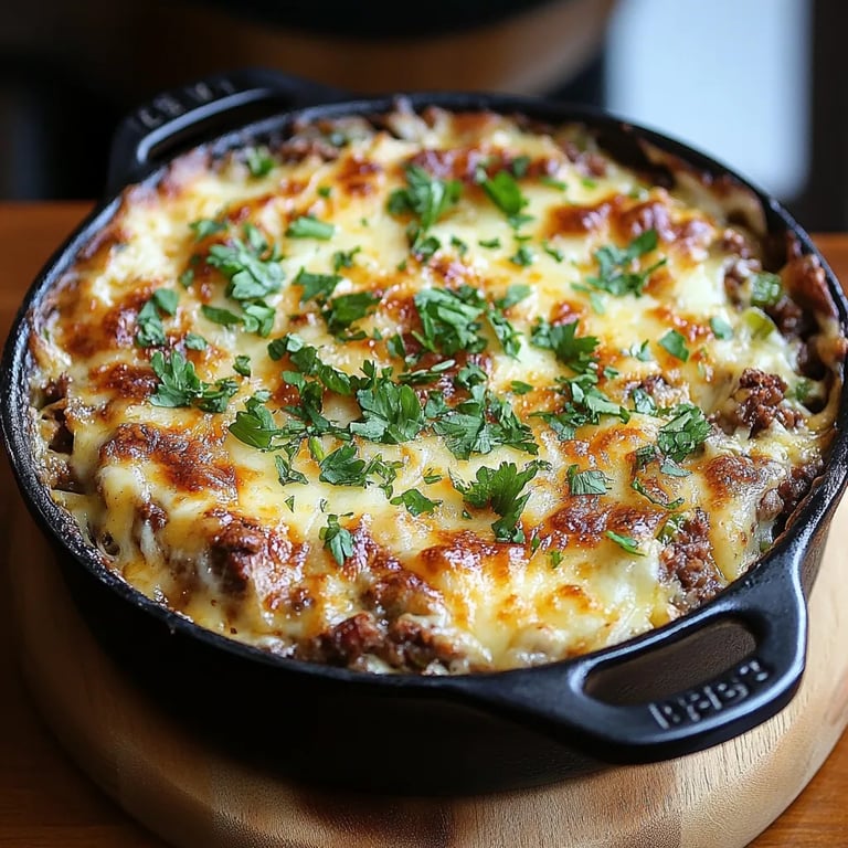 <p>Carnivore Cheeseburger-Auflauf aus der Pfanne: Ein Unglaubliches Ultimatives Rezept für 4 Personen</p>