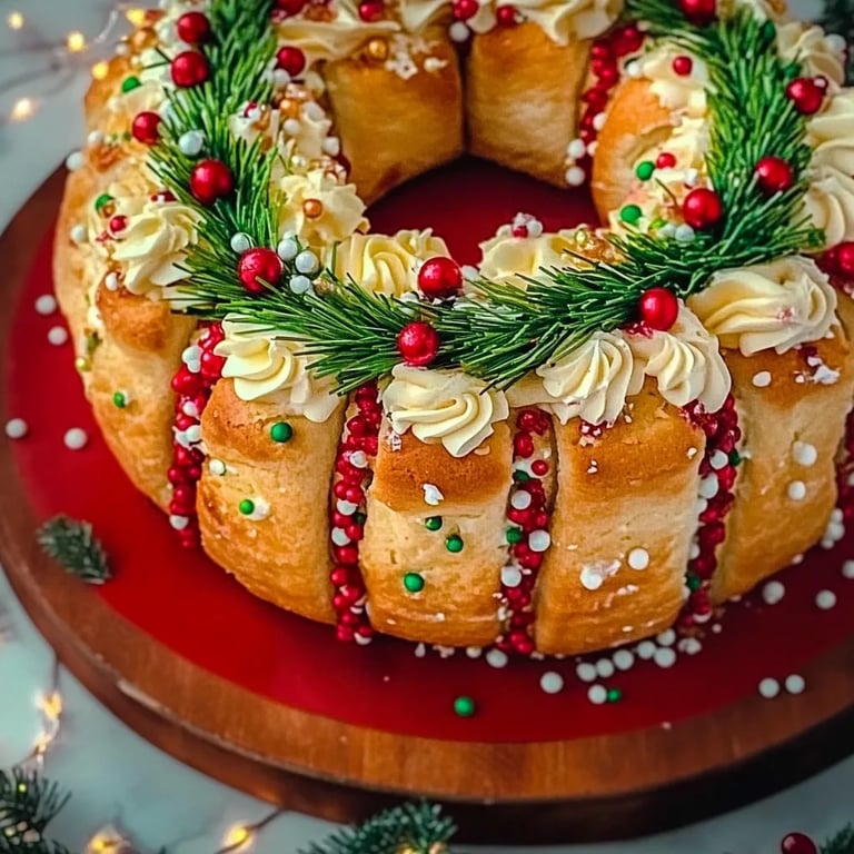 Streukuchen zu Weihnachten