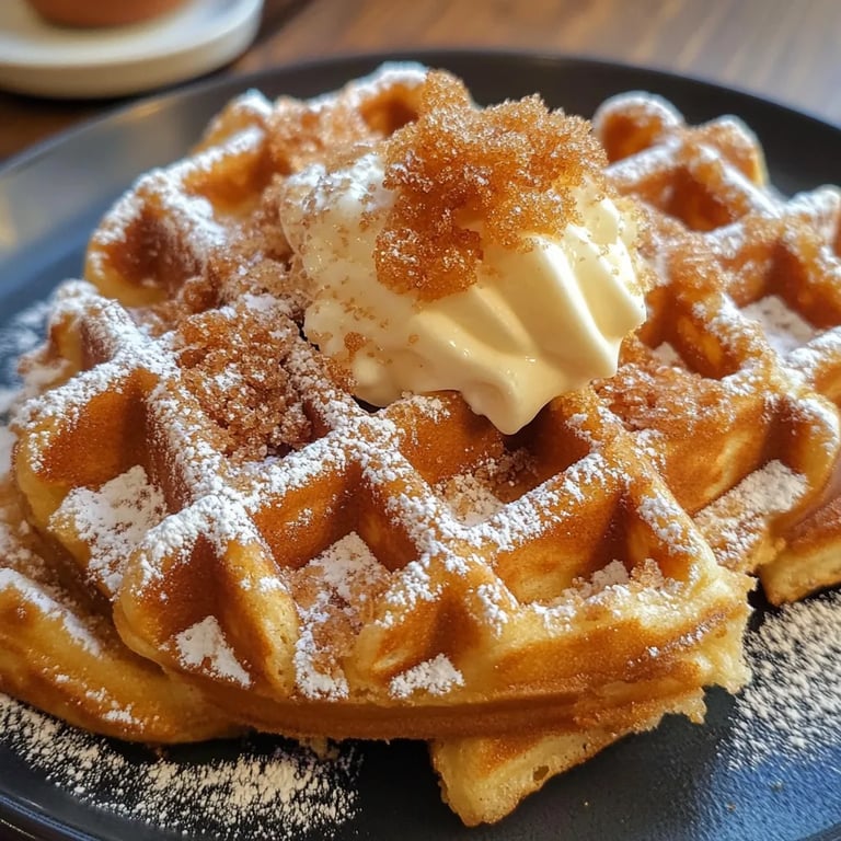 Churros Waffeln