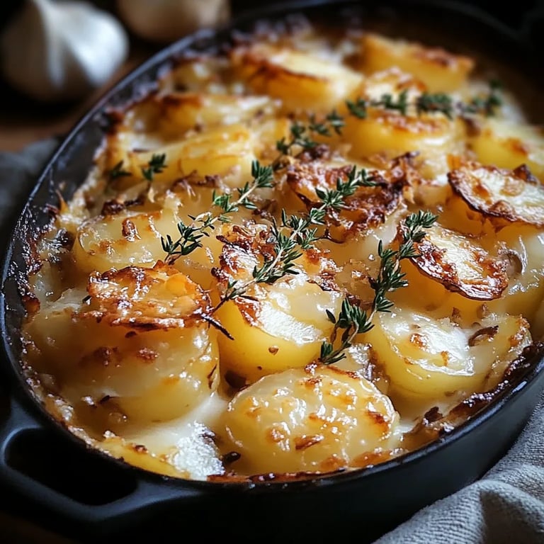 French Onion Potato Bake