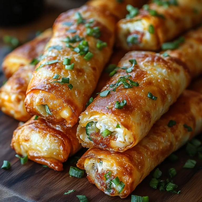 Jalapeño-Käse-Popper-Frühlingsrollen: Ein Unglaubliches Ultimatives Rezept