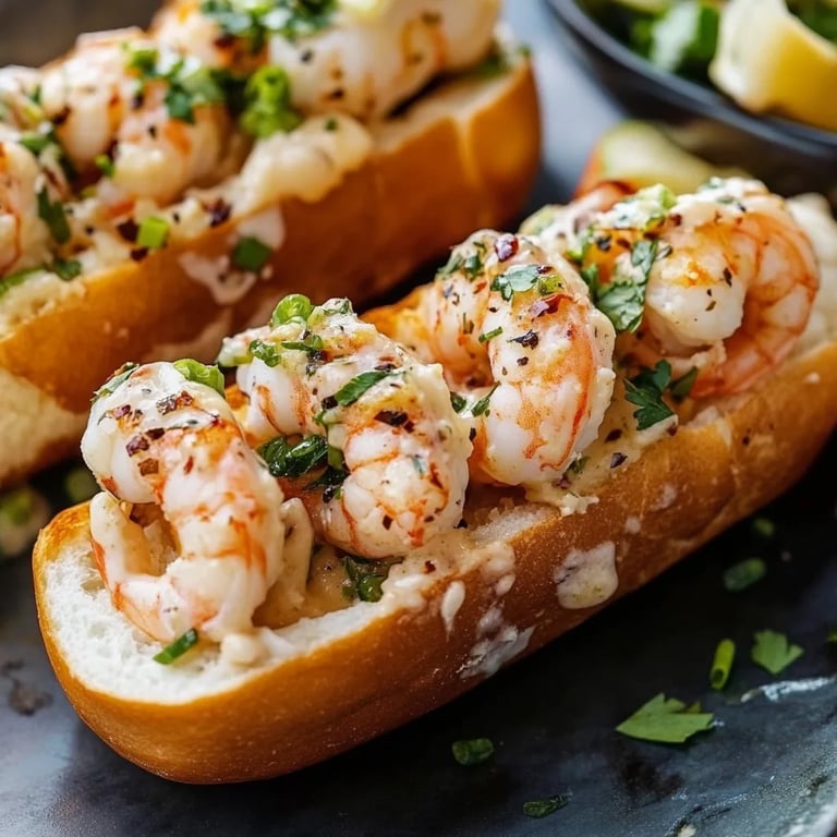 East Coast Shrimp Rolls