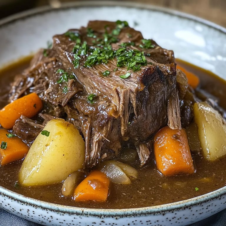 Easy Slow Cooker Pot Roast