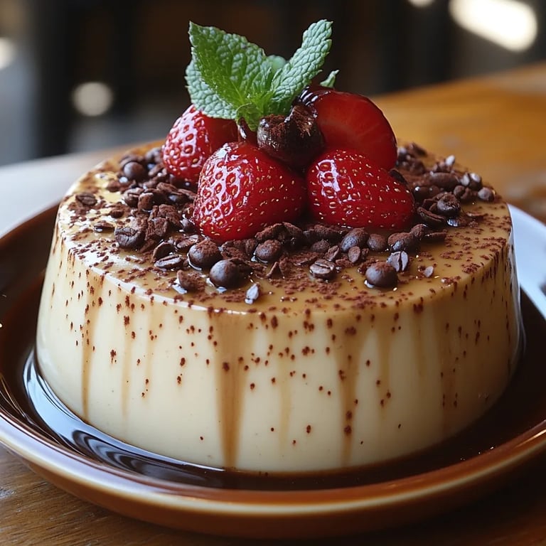 Panna Cotta Cremosa de Café: Un Increíble Secreto de 5 Ingredientes
