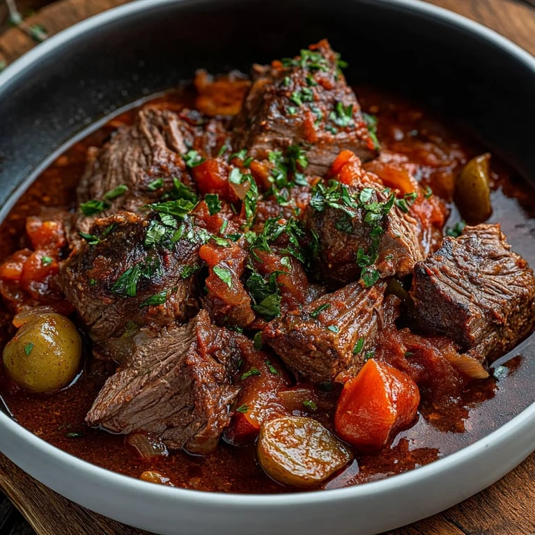 Hearty Italian Slow-Cooked Pot Roast Delight: An Incredible Recipe to Savor