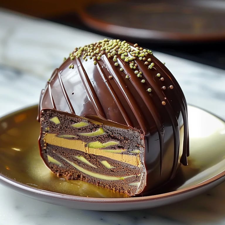 Bolo de Chocolate de Dubai