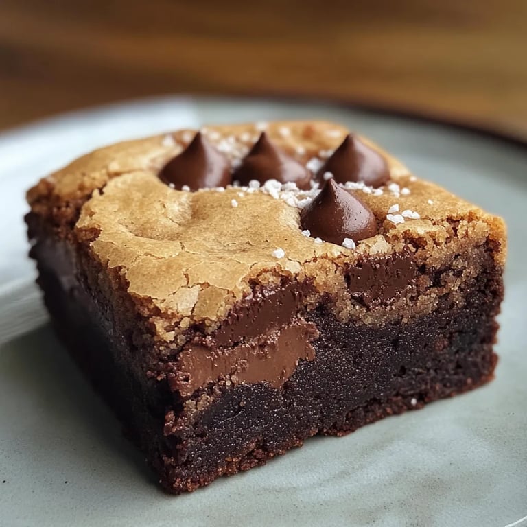 Brookies-Kekse – Browned Butter Blondie