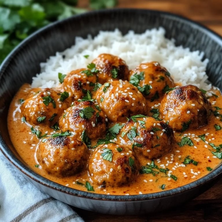 <p>Boulettes de Viande au Curry de Coco Thaï : Une Recette Incroyable Ultime</p>