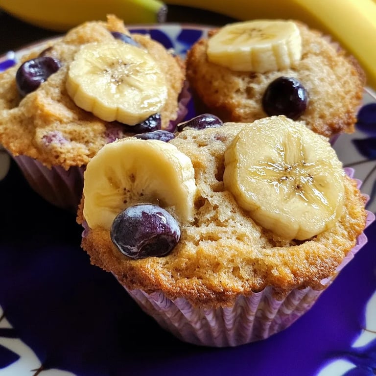 Muffins Saudáveis de Mirtilos e Banana: A Receita Incrível e Definitiva