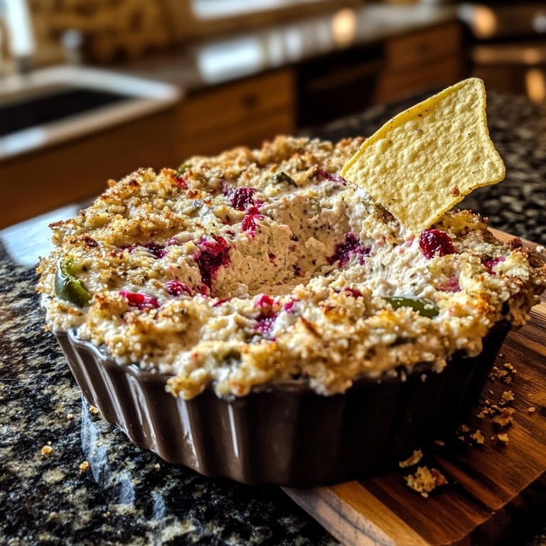 Quick Cranberry Jalapeno Dip