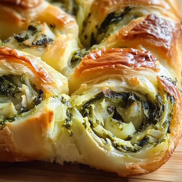 Spinach Artichoke Swirls