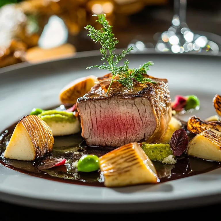 Rücken und Keule vom Hirsch Baden-Baden