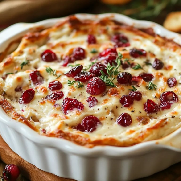 Baked Cranberry Cream Cheese Dip