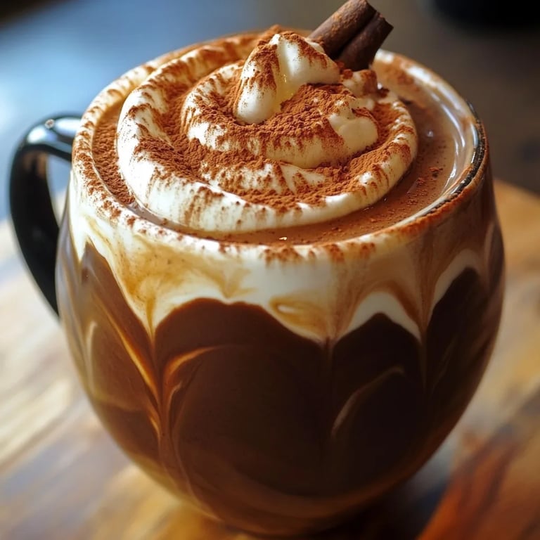 Pumpkin Spice Hot Chocolate