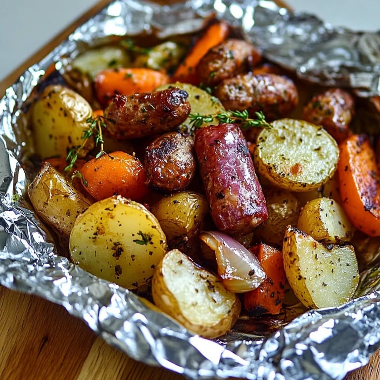 Sausage & Potato Foil Packet: An Amazing Ultimate Recipe