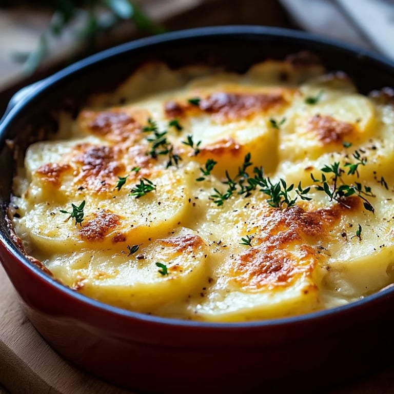 Copycat Ruth’s Chris Potatoes au Gratin