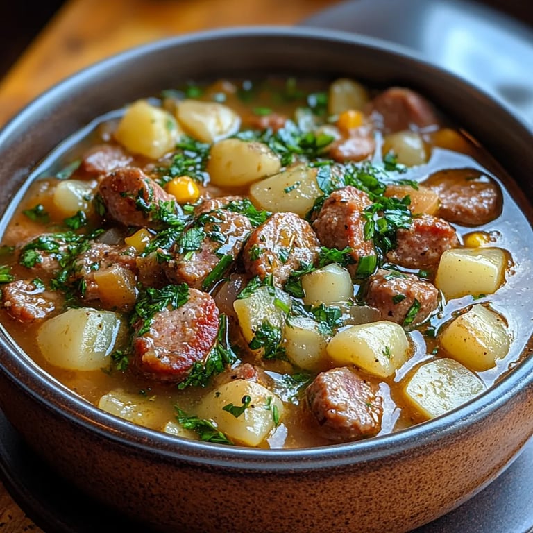 Soupe à la saucisse à l’Instant Pot : Une Recette Incroyable Ultime