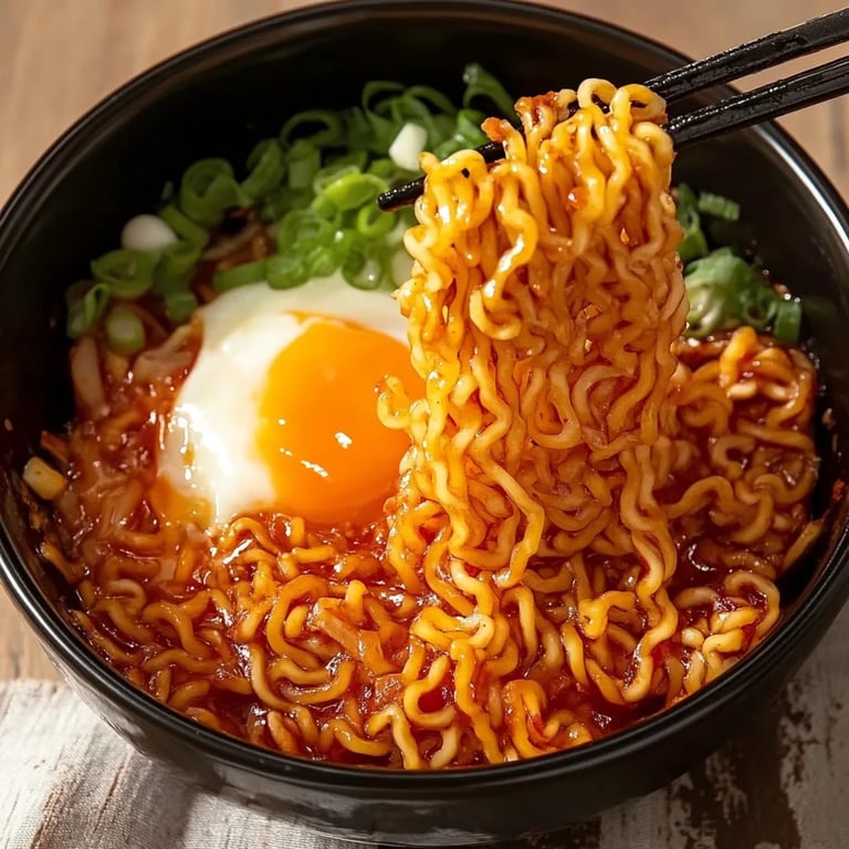 Spicy Instant Ramen Hack