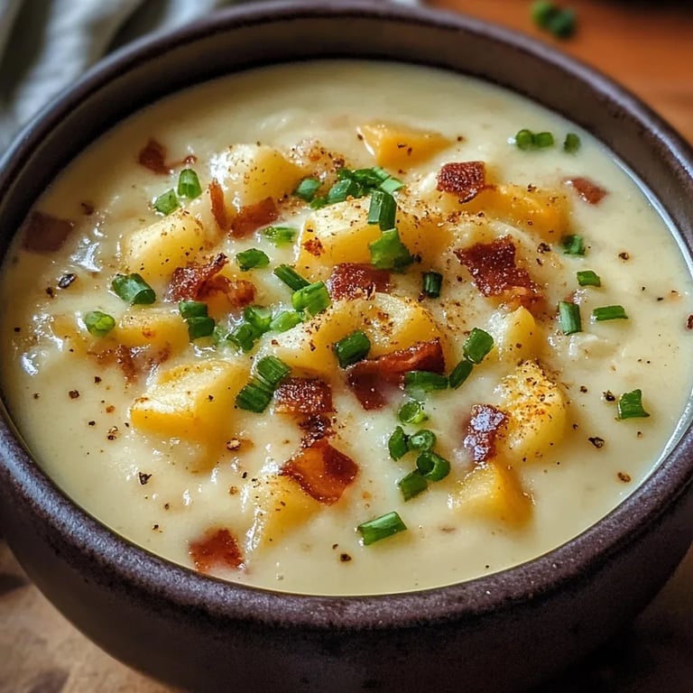 Comforting Loaded Baked Potato Soup