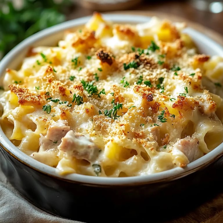 Creamy Tuna Noodle Casserole