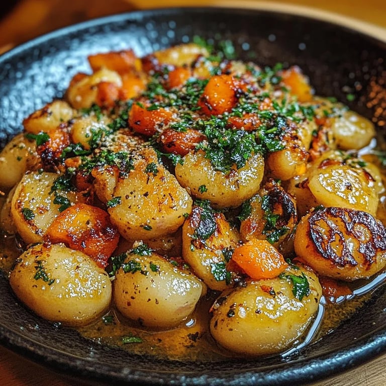 Herbstliche Gnocchi mit Kürbis und Gemüse
