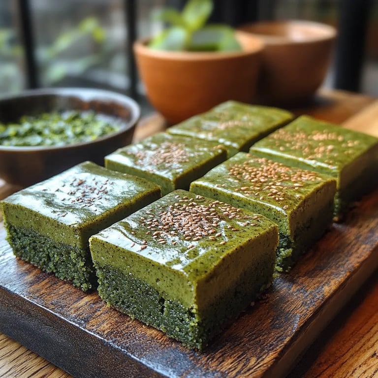 Pastel de Brownies de Matcha: Una Increíble Receta Última