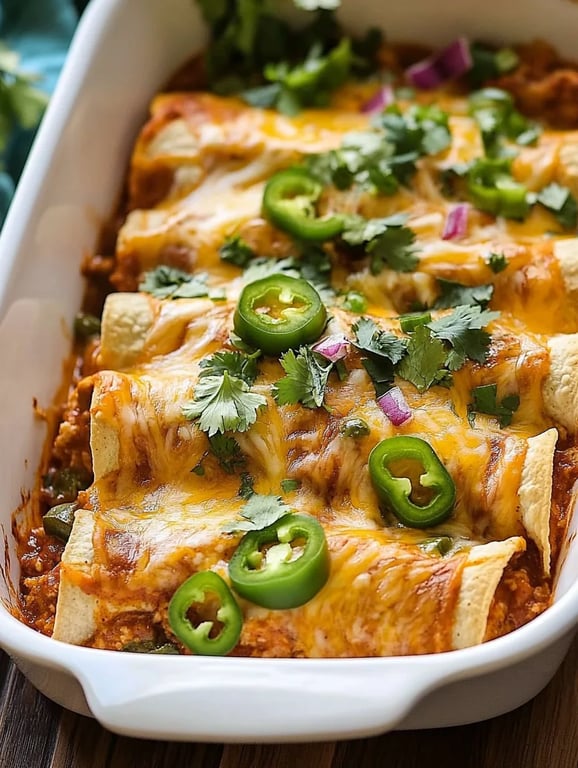 Gluten-Free & Dairy-Free Chicken Enchiladas