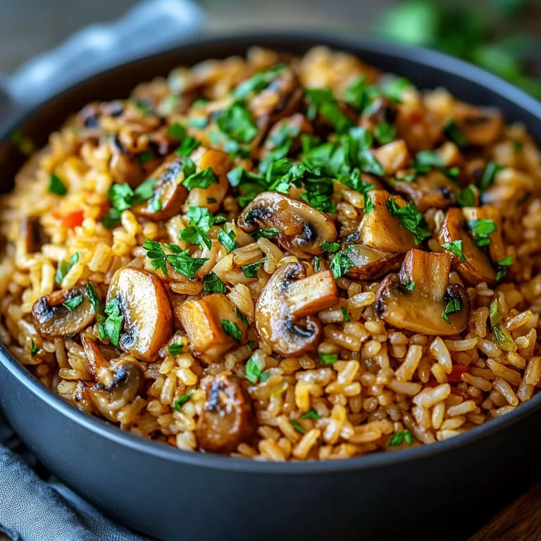One-Pot Soy Sauce Mushroom Rice: An Incredible Ultimate Recipe