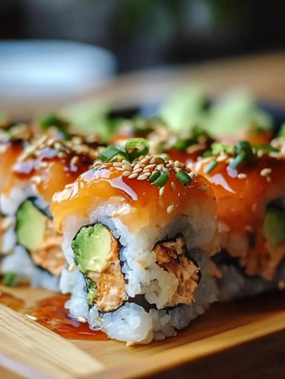 Viral Spicy Salmon Sushi Bake
