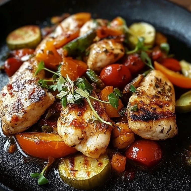 Leckere Low Carb Hähnchenpfanne mit Gemüse – Dein perfektes Abendessen!