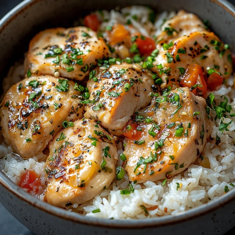 <p>Frango com Arroz e Ervas ao Limão na Panela Lenta: Uma Receita Incrível e Definitiva para 6 Pessoas</p>