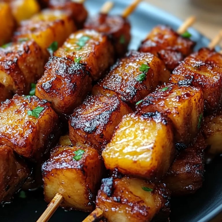 Ananas-BBQ-Schweinefleisch-Spieße: Ein Unglaublich Ultimatives Rezept für 5 Sterne