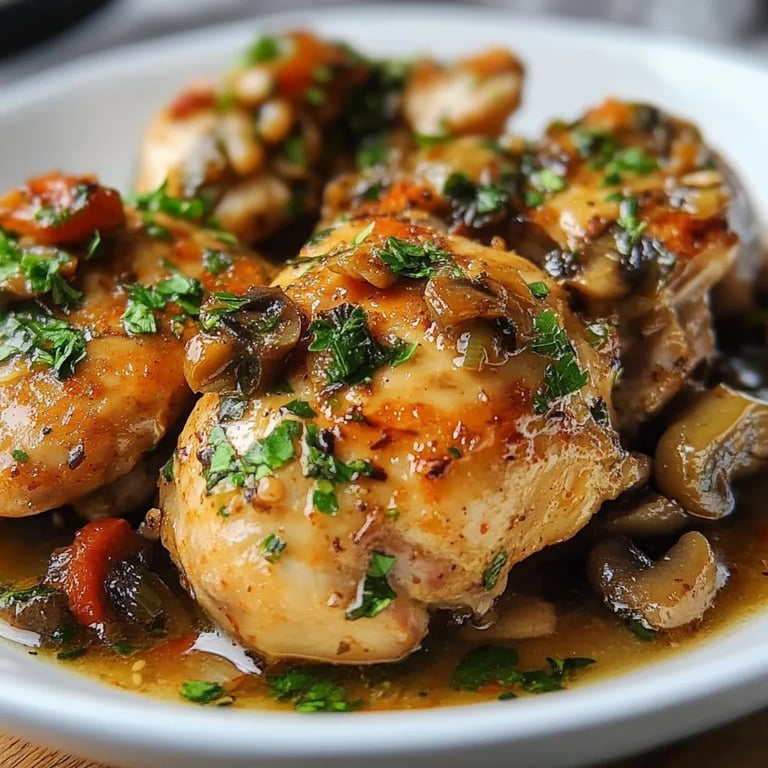 Pechuga de Pollo Salsa Champiñones: Una Increíble Receta Última