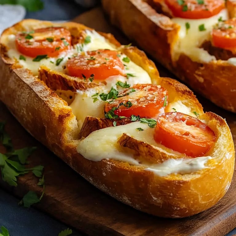 Gefüllte Frühstücksbrötchen