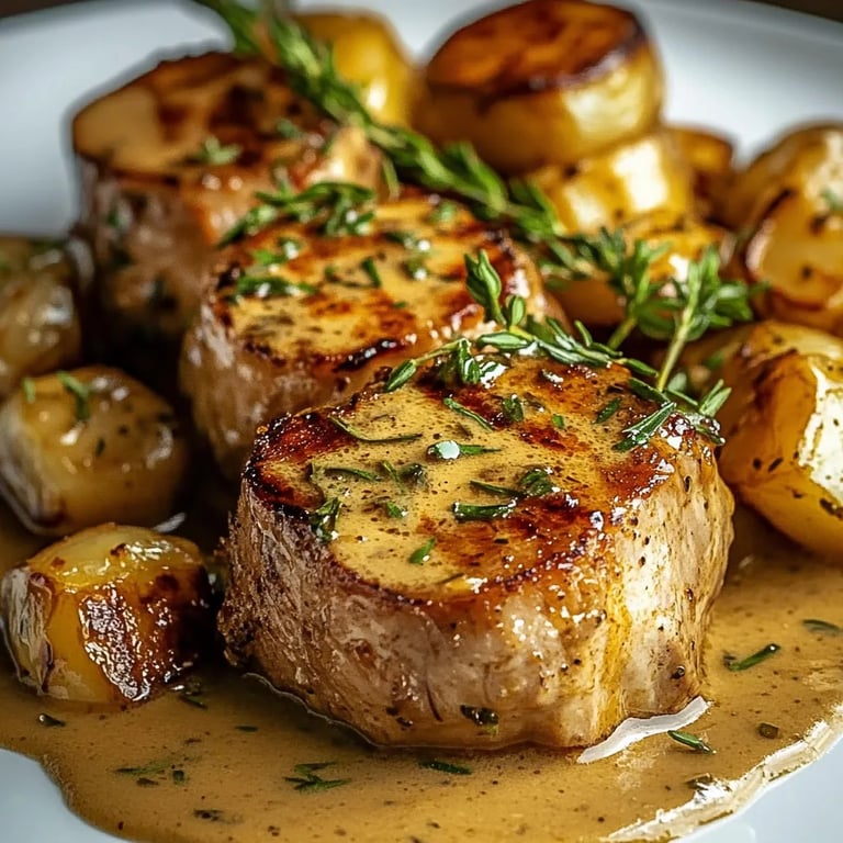 Creamy Pork Tenderloin