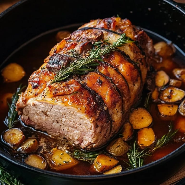 Dutch Oven Pork Loin