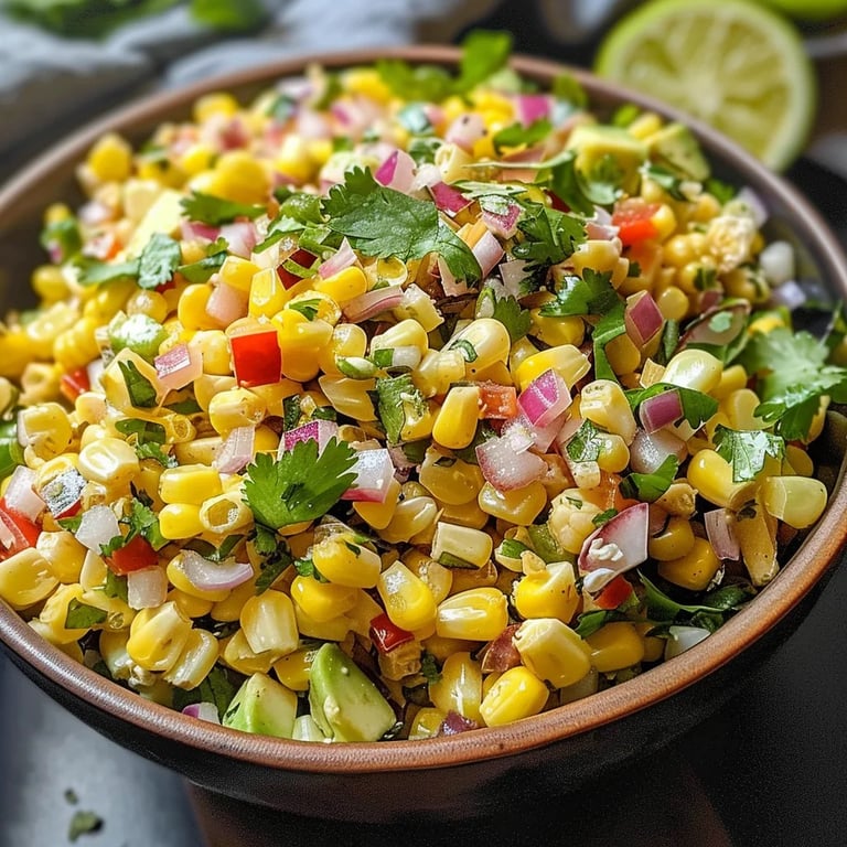 Vibrant Mexican Street Corn Salad