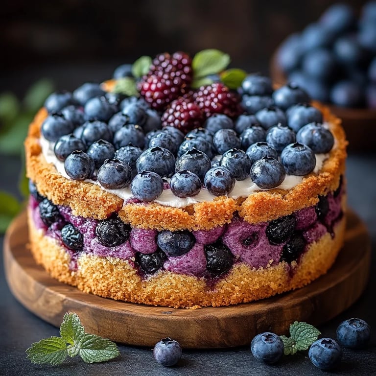 Bolo Alemão de Mirtilo: Uma Receita Incrível e Definitiva