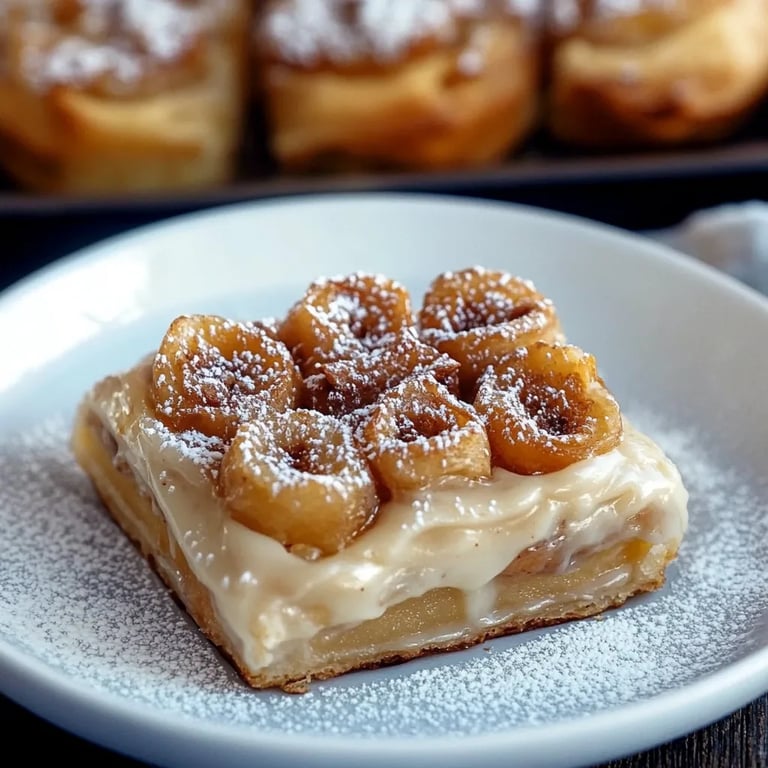Apfel-Zimt-Schnecken mit Frischkäse-Frosting