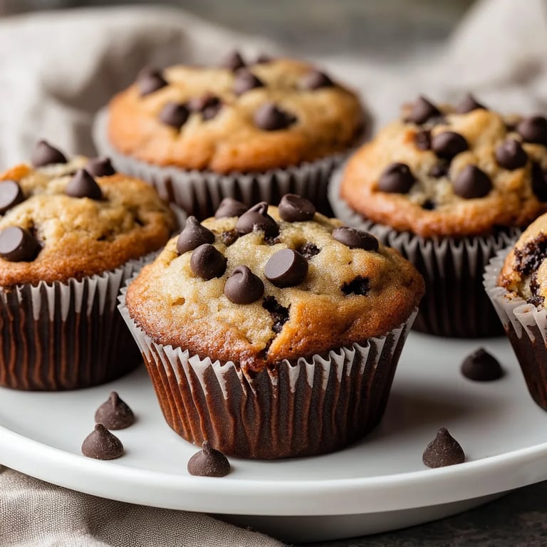 Best Banana Chocolate Chip Muffins Recipe