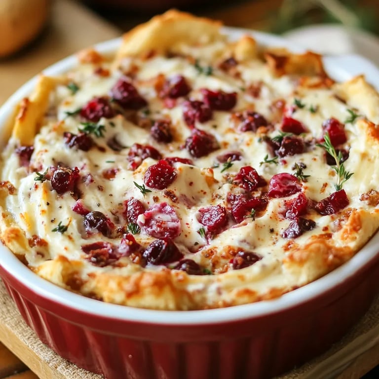Baked Cranberry Cream Cheese Dip