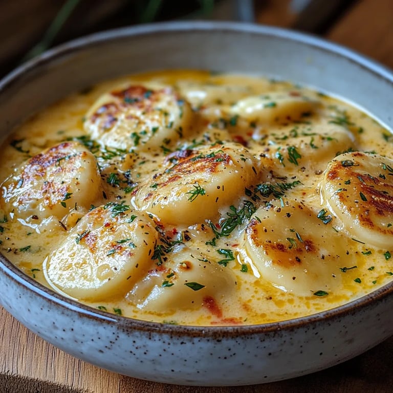 Pierogi-Dill-Suppe: Ein Unglaubliches Ultimatives Rezept für 4 Portionen