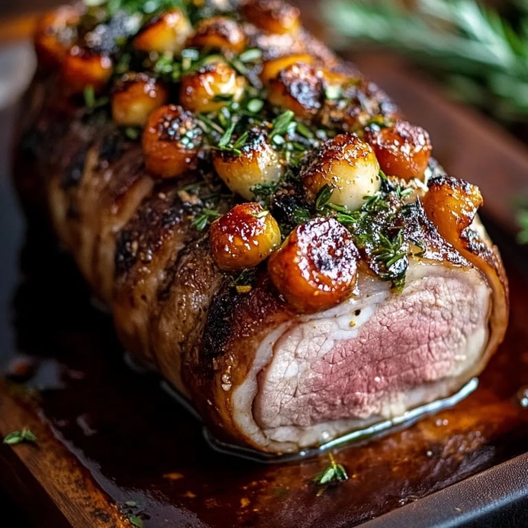 Lomo de Cerdo Relleno al Horno: Una Increíble Receta Esencial